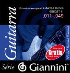 Imagem de Encordoamento Giannini Guitarra 011 - GEEGST11