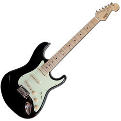 Imagem de Guitarra Tagima Classic Series Preto com Mintgreen - T635BK