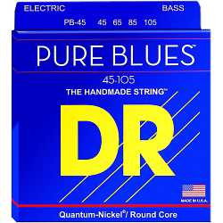 Imagem de Encordoamento DR Pure Blues Baixo 4C 045 - PB45