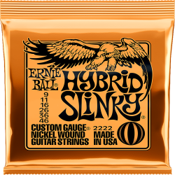 Imagem de Encordoamento Ernie Ball Guitarra 009 Hybrid - 2222