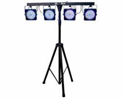 Imagem de Canhão Led Chauvet c/ 4 Spots + Suporte 4BAR