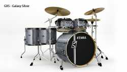 Imagem de Bateria Tama Superstar Hyperdrive 10/12/14/16/22 Galaxy Silver - SK62HZBNSGXS