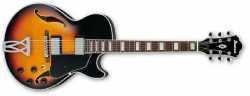 Imagem de Guitarra Ibanez AG75 Semi Acustica Sunburst - AG75BS