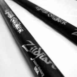 Imagem de Baqueta Zildjian Travis Barker Preta - ASTBLK