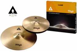 Imagem de Kit Pratos Stagg AXA Hihat 13/ Crash 16 - AXASET