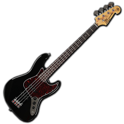 Imagem de Baixo 4 Cordas SX JBass Preto c/ Bag - BD1BK