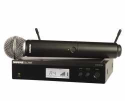 Imagem de Microfone sem fio Shure BLX Rack - BLX24R/SM58 - BLX24RSM58