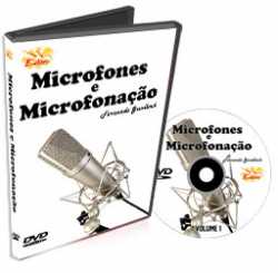 Imagem de DVD Edon Curso de Microfones e Microfonação Vol 1 - DVDMICVOL1