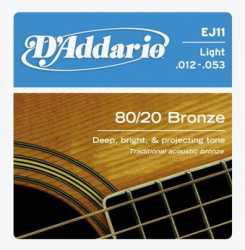 Imagem de Encordoamento D´addario Violão Aço 012 - EJ11