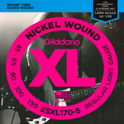 Imagem de Encordoamento D´addario Baixo 5 Cordas 045 - EXL1705