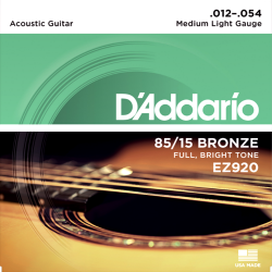 Imagem de Encordoamento D´addario Violão Aço 012 - EZ920