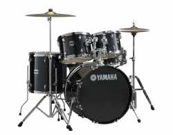 Imagem de Bateria Yamaha Gigmaker 12/13/16/22 Preta Sparkle - GM2F51BL