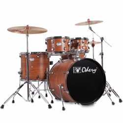 Imagem de Bateria Odery In Rock 10/12/14/20/CX14 Orange Wood - IR100HW/OW - IR100HW-OW