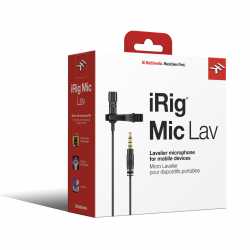 Imagem de Interface IRIG Microfone Lapela - IRIGMICLAV