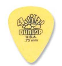 Imagem de Palheta Dunlop Tortex Amarela 0,73mm Unidade - IZ1343