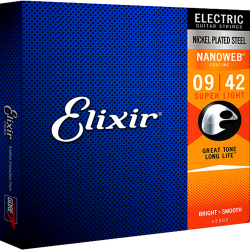 Imagem de Encordoamento Elixir Guitarra 009 Super Light 2002 - IZ3214