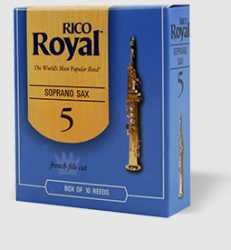 Imagem de Palheta Rico Royal Sax Soprano 2,5 (UNID.) - ME16053