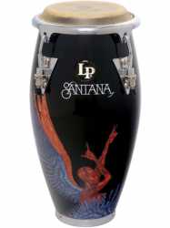 Imagem de Mini Conga LP Santana Abraxas - Preta - LPM197SNB