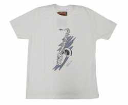 Imagem de Camiseta Music Wear Saxofone Creme M - MWSCM