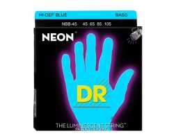 Imagem de Encordoamento DR Neon Baixo 4C 045 Azul - NBB45