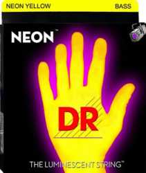 Imagem de Encordoamento Neon DR Baixo 5C 040 Amarelo - NYB5