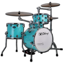 Imagem de Bateria Odery Café Jazz Surf Green (Shell Pack) - CAFE-JAZZ16-SG