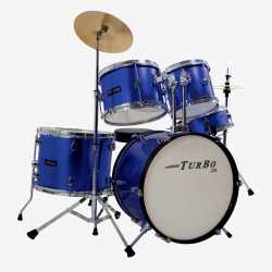 Imagem de Bateria Infantil Turbo Junior Azul - 4322BL