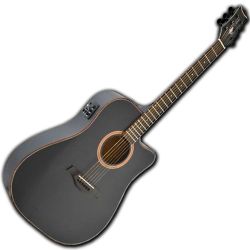 Imagem de Violão J White Aço Eletroacustico Folk Preto fosco - AH106BKM41