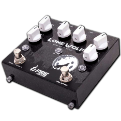 Imagem de Pedal Fire Lone Wolf Dual Drive - FPLW2-BK