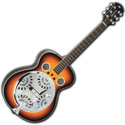 Imagem de Violão Strinberg Acústico Dobro Resonator Sunburst - SDB30SB