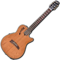 Imagem de Violão Marquês Nylon Flat Ativo Castanho - VN11CTQA08