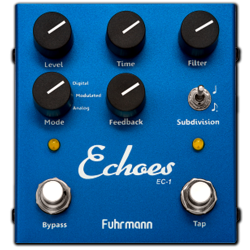 Imagem de Pedal Efeito Fuhrmann Echoes - Tap Delay - EC01