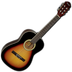 Imagem de Violão Memphis Nylon Clássico Drop sunburst - AC34SB