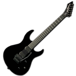 Imagem de Guitarra Washburn WM Series Renegade Preta - WM24VB