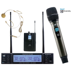 Imagem de Microfone Sem Fio TSI Mão/Cabeça Digital - BR8000CLI