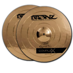 Imagem de Prato Bronz Complex Series HiHat 14" - BRZ-COM-HH14