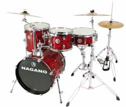 Imagem de Bateria Nagano Concert Gig 10/14/18 Abalone Red - CONCGIGARD