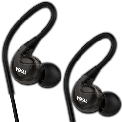 Imagem de Fone de Ouvido Vokal IN EAR Preto - E40P