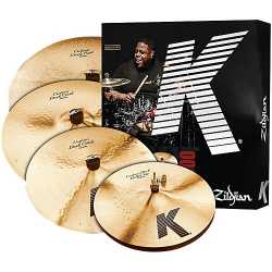 Imagem de Kit Pratos Zildjian K Dark 14/16/18/20 - K0800