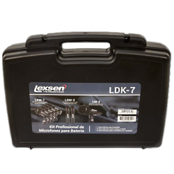 Imagem de Kit de Microfones Lexsen p/ Bateria (7 peças) - LDK7