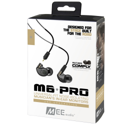 Imagem de Fone de Ouvido MeeAudio M6 PRO GII Black - M6PROGIIBLACK