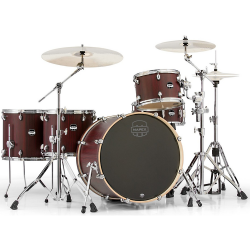 Imagem de Bateria Mapex Mars Crossover 10/12/14/16/22/CX14 C/ Ferragem Bloodwood - MA528SF-RW