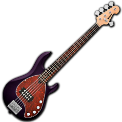 Imagem de Baixo 5 Cordas PHX MSR Five Roxo Escuro (Dark Purple) - MSR-5DPL