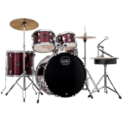 Imagem de Bateria Mapex Prodigy Series 10",12",14",20" Fusion Vinho Completa - PDG5044TCDR