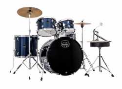 Imagem de Bateria Mapex Prodigy Series 10/12/14/20 Azul C/ Pratos - PDG5044TCYB