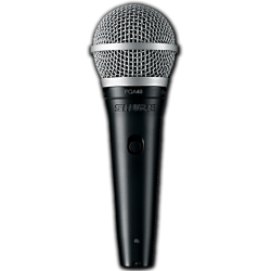 Imagem de Microfone Shure PGA48 Mão Sem Cabo - PGA48LC