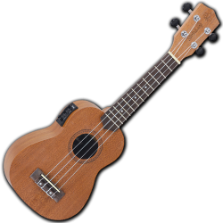 Imagem de Ukulele Strinberg Soprano Eletrico Mahogany Fosco - UK06SE