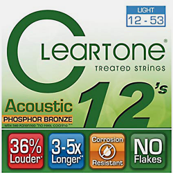 Imagem de Encordoamento Cleartone Violão Aço Phosphor Bronze Light 12-53 - WMS00496