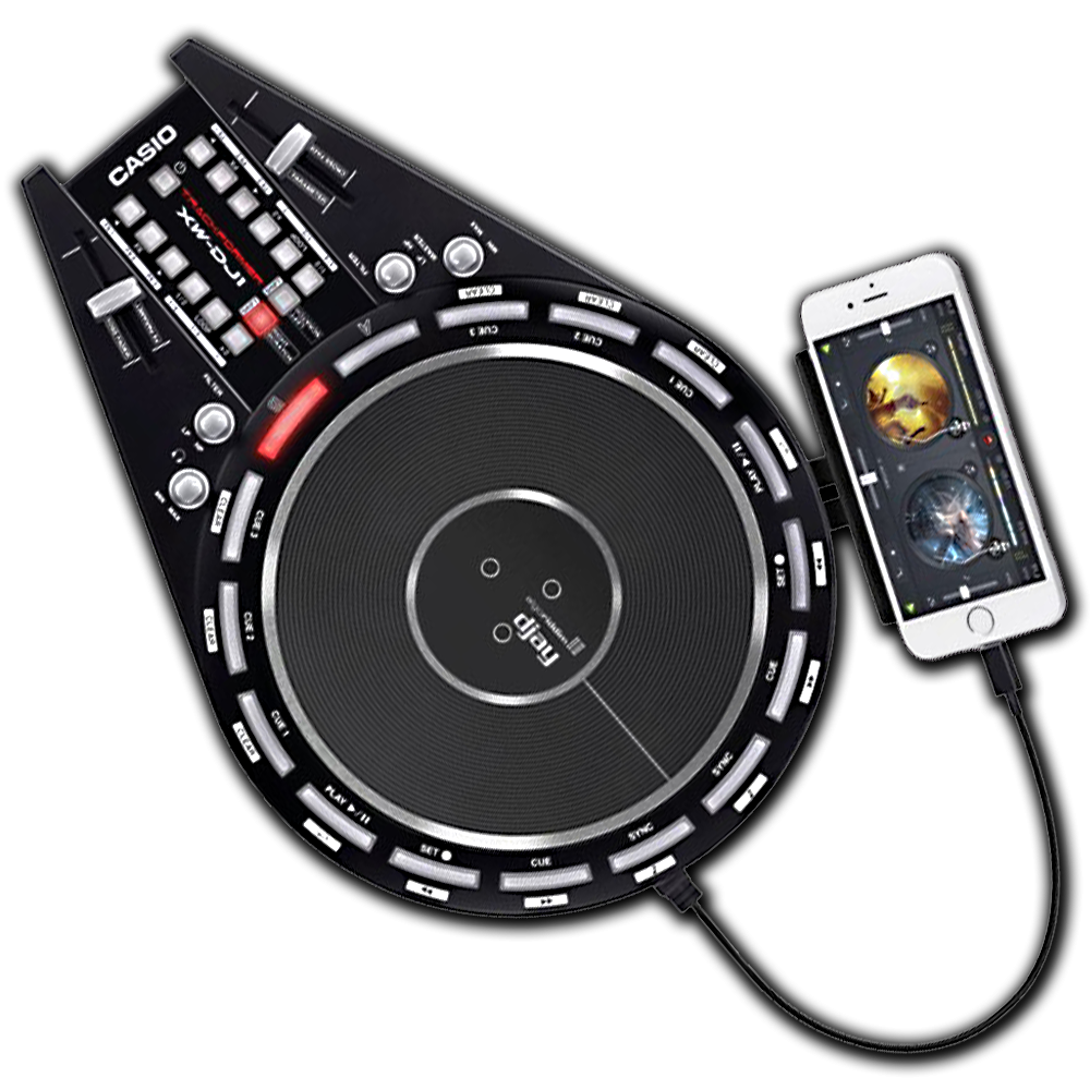 53%OFF!】 CASIO XW-DJ1 DJコントローラー