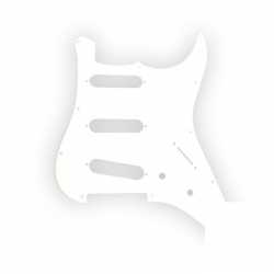 Imagem de Escudo Strinberg Guitarra Branco Strato - PKGWH